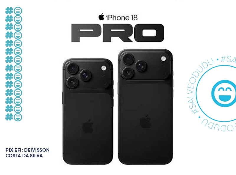 IPHONE 18 PRO SALVE O DUDU